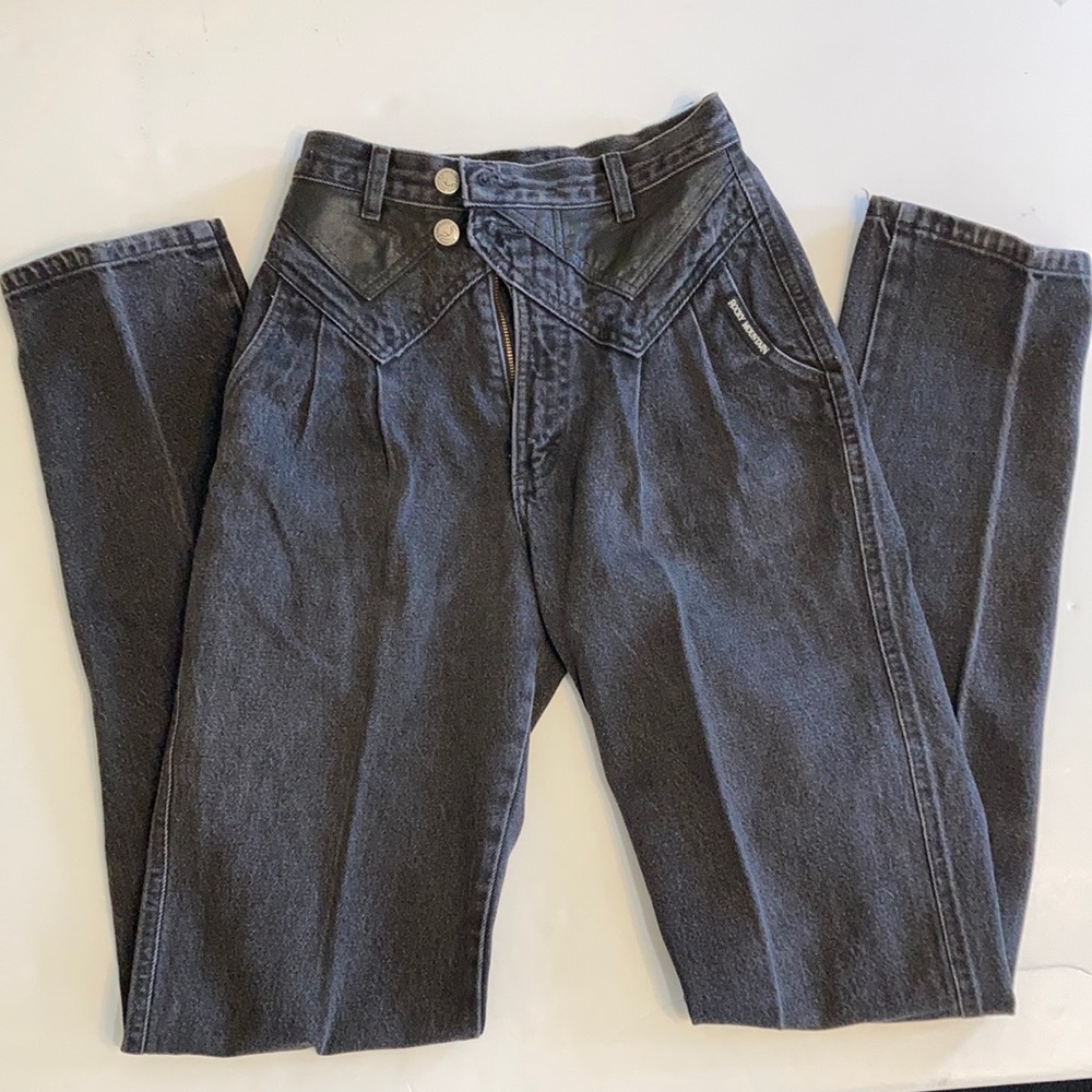 Black Vintage Rocky Mountain Jeans